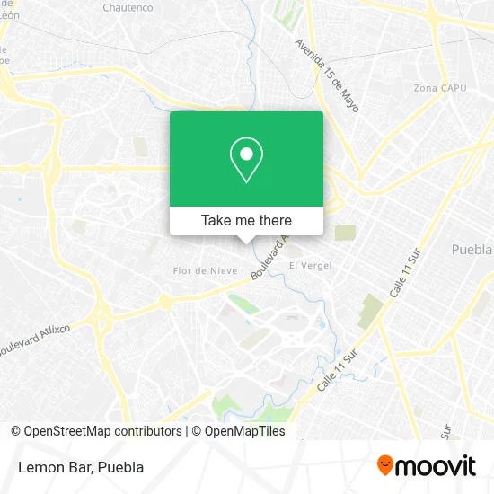Lemon Bar map