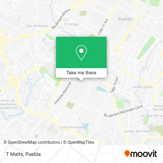 T Matts map