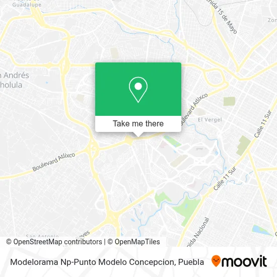 Modelorama Np-Punto Modelo Concepcion map