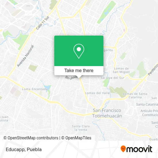 Educapp map
