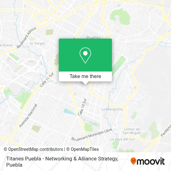Titanes Puebla - Networking & Alliance Strategy map