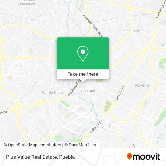 Plus Value Real Estate map