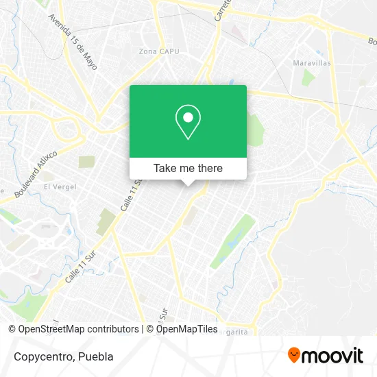 Copycentro map