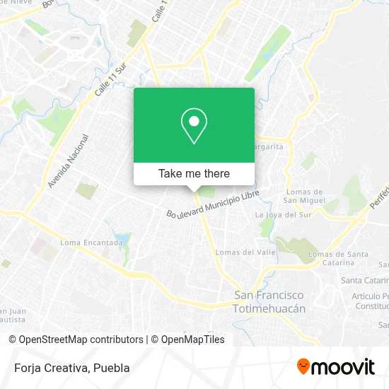 Forja Creativa map