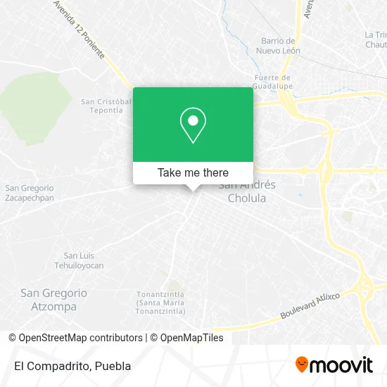 El Compadrito map