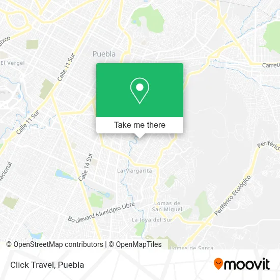 Click Travel map