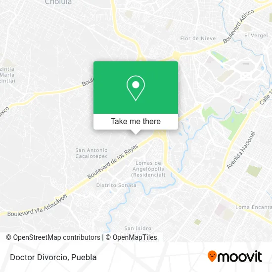 Doctor Divorcio map