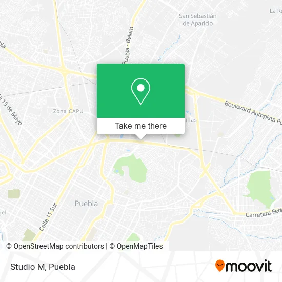 Studio M map