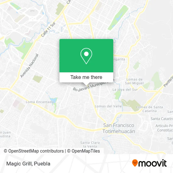 Magic Grill map