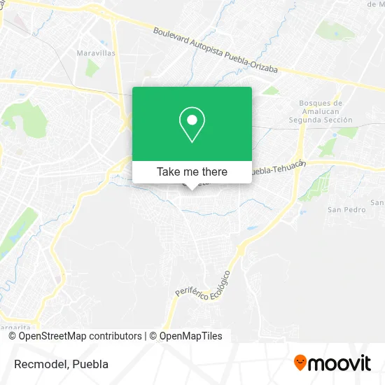 Recmodel map