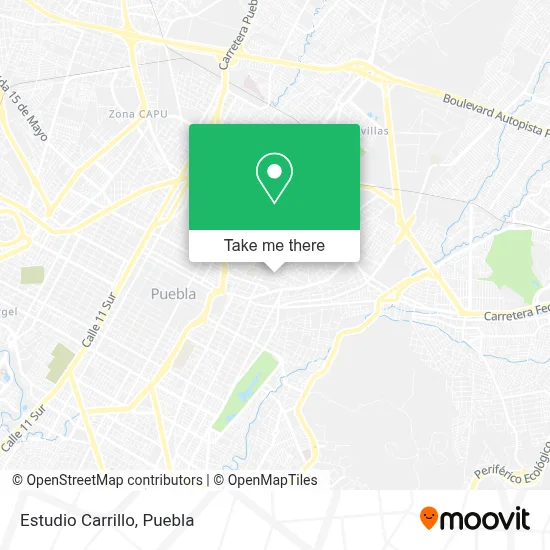 Estudio Carrillo map