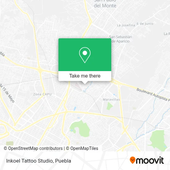 Inkoel Tattoo Studio map