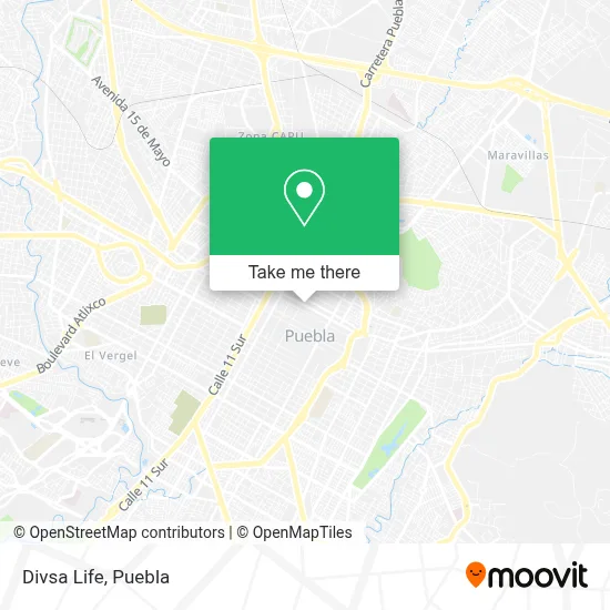 Divsa Life map