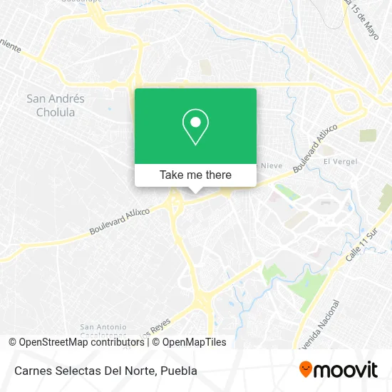 Carnes Selectas Del Norte map