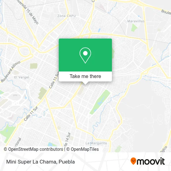 Mini Super La Chama map