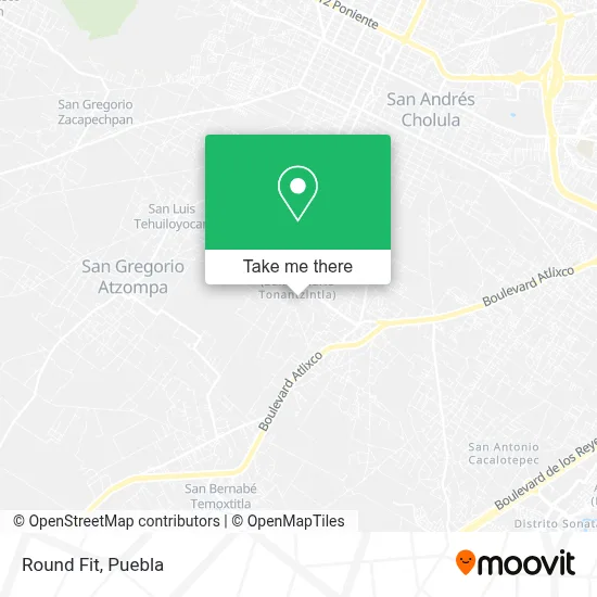 Round Fit map