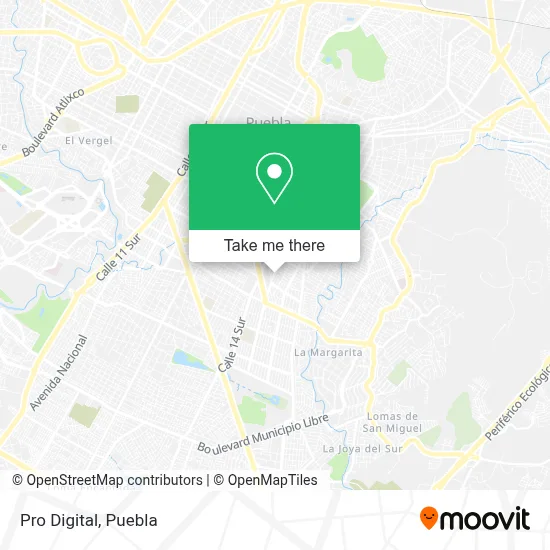 Pro Digital map