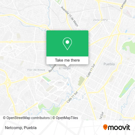 Netcomp map