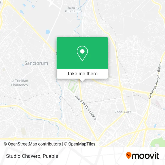 Studio Chavero map