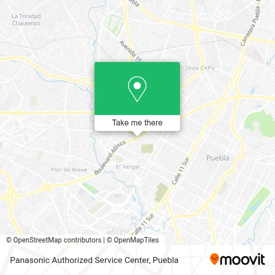 Panasonic Authorized Service Center map
