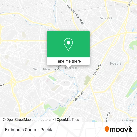 Extintores Control map