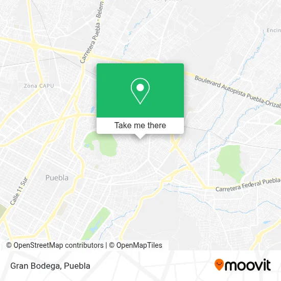 Gran Bodega map