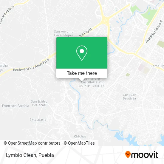 Lymbio Clean map