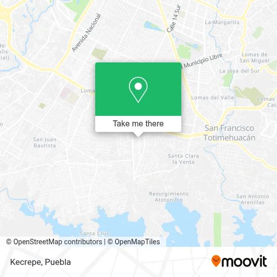 Kecrepe map