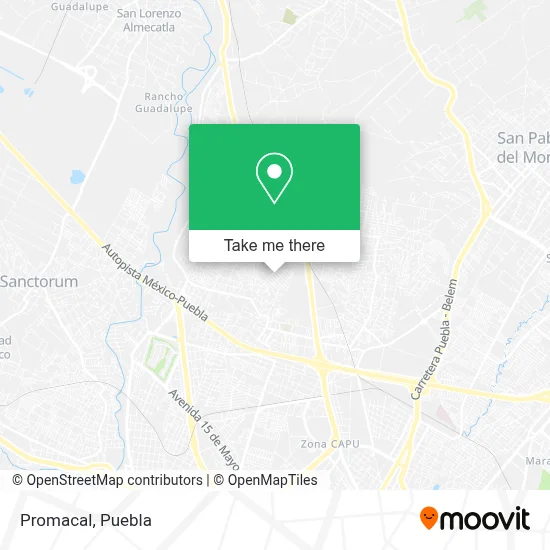 Promacal map