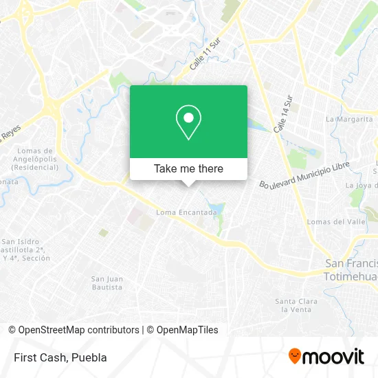 First Cash map