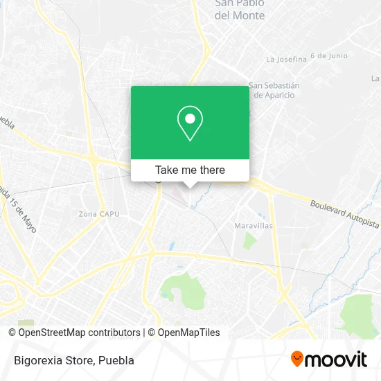 Bigorexia Store map