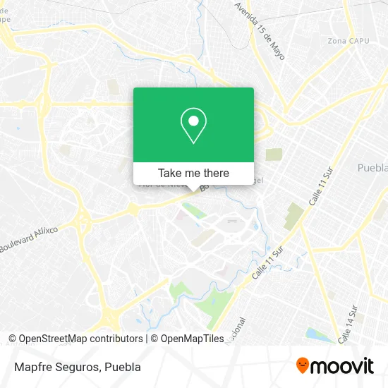 Mapfre Seguros map