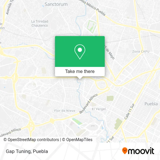 Gap Tuning map