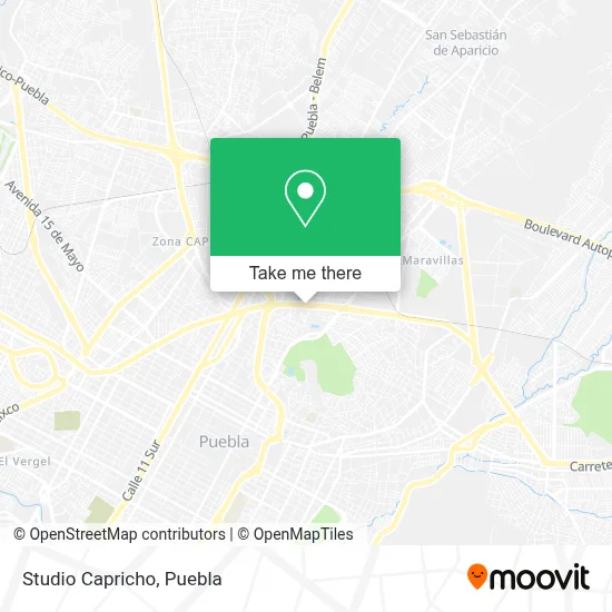 Studio Capricho map