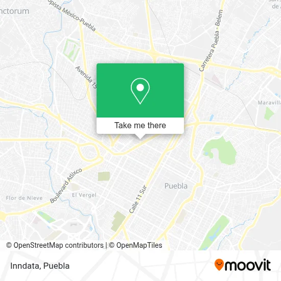 Inndata map