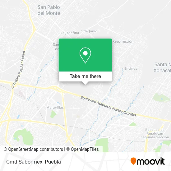 Cmd Sabormex map