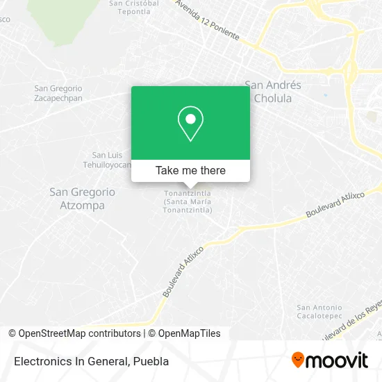 Electronics In General map