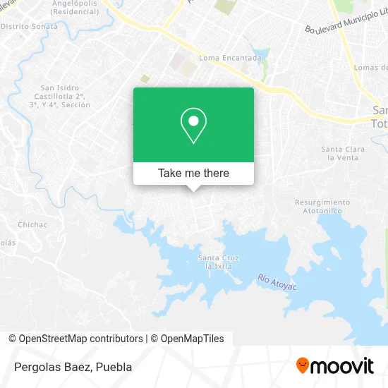 Pergolas Baez map