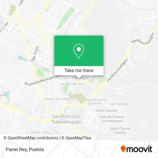 Panel Rey map