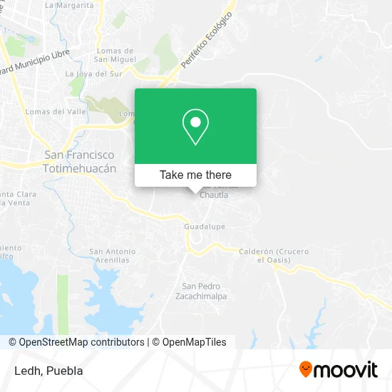Ledh map