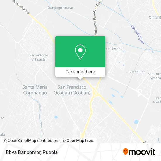 Bbva Bancomer map