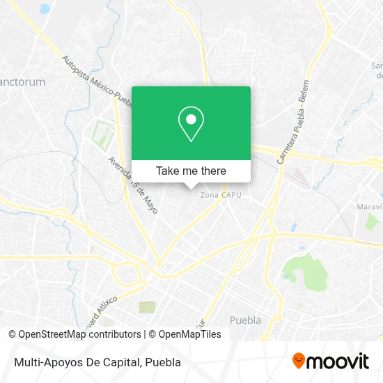 Multi-Apoyos De Capital map