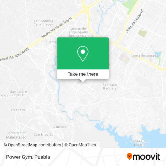 Power Gym map
