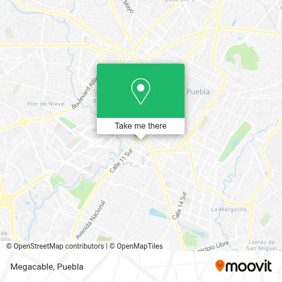 Megacable map