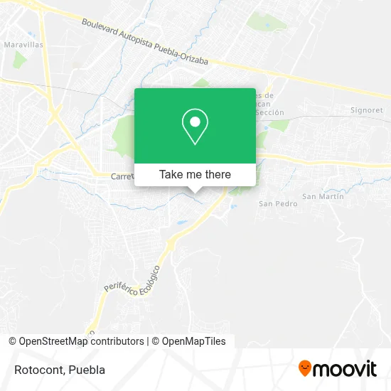Rotocont map