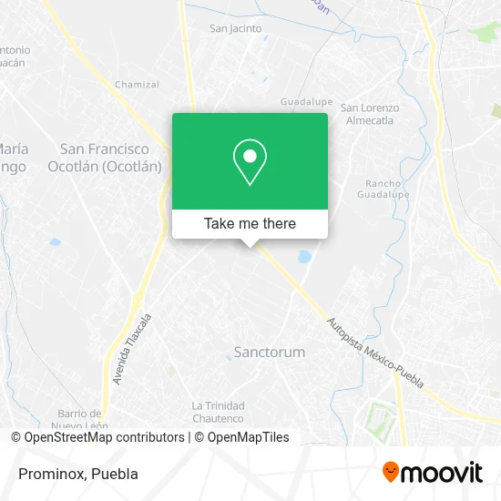 Prominox map