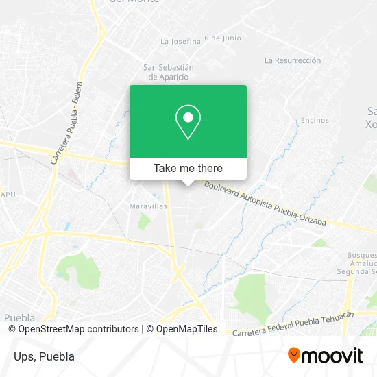 Ups map