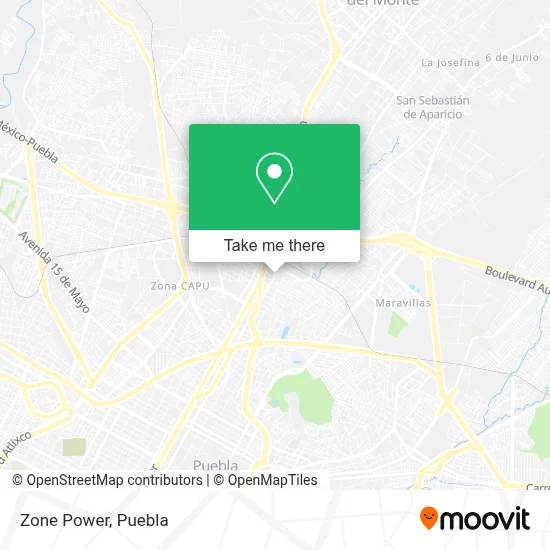 Zone Power map