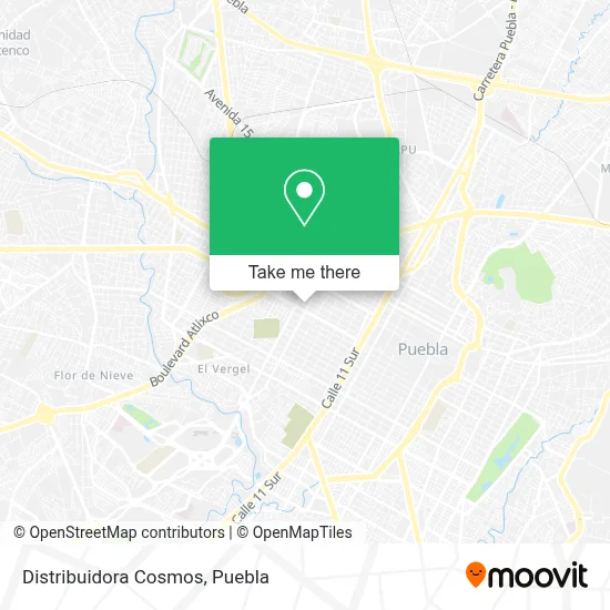 Distribuidora Cosmos map