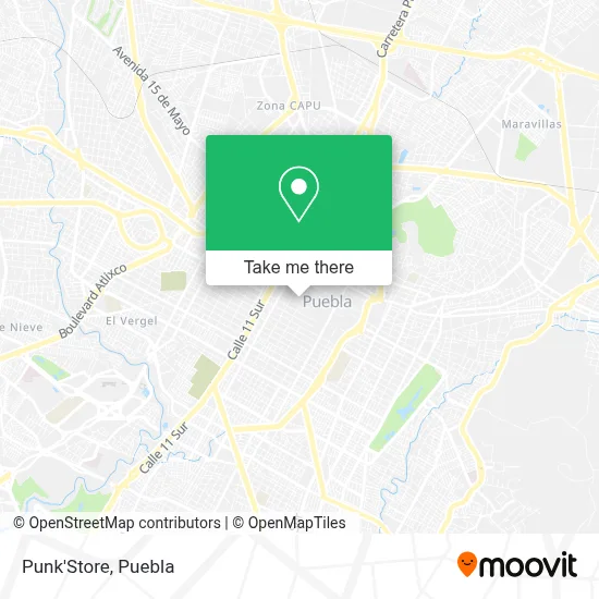 Punk'Store map